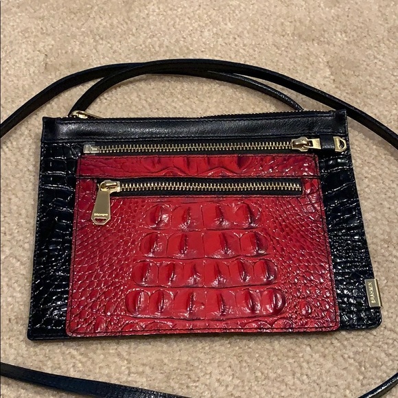 red brahmin crossbody